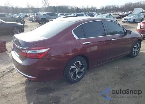 2017 Honda Accord Lx z USA, uszkodzony, nr VIN 1HGCR2F37HA198499